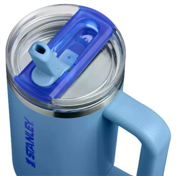 Stanley Quencher ProTour Flip Straw Tumbler Mavi 1.18 lt Pipetli Termos