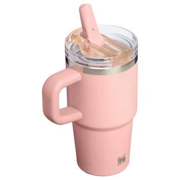Stanley Quencher ProTour Flip Straw Tumbler Peach Rose 0.60 lt Pipetli Termos Bardak