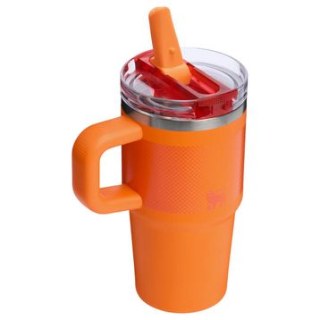 Stanley Quencher ProTour Flip Straw Tumbler Turuncu 0.60 lt Pipetli Termos Bardak