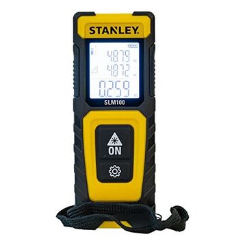 Stanley SLM100 Sarı-Siyah 30 m Lazer Mesafe Ölçüm Cihazı