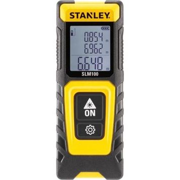 Stanley SLM100 Sarı-Siyah 30 m Lazer Mesafe Ölçüm Cihazı