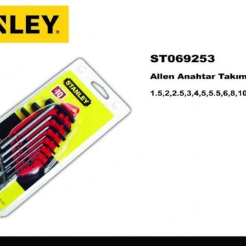 Stanley ST069253 Allen Anahtar Takımı