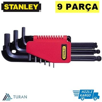 Stanley ST069256 9 Parça Allen Anahtar Takımı