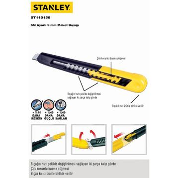 Stanley ST110150 Maket Bıçağı