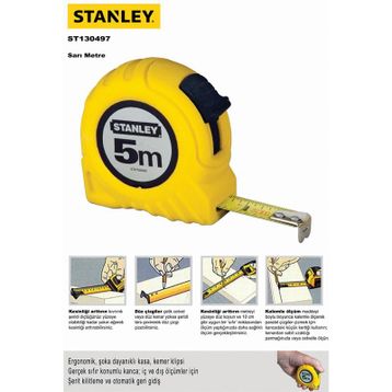Stanley ST130497 Çelik Şerit Metre