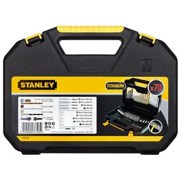 Stanley STA7184 70 Parça Vidalama ve Matkap Uç Seti