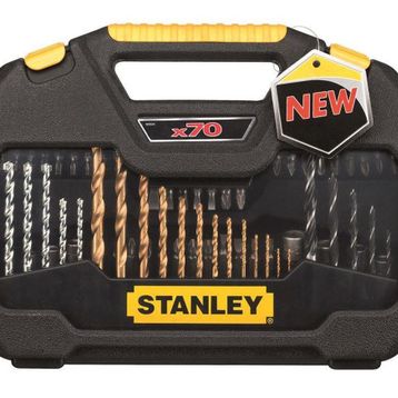 Stanley STA7184 70 Parça Vidalama ve Matkap Uç Seti