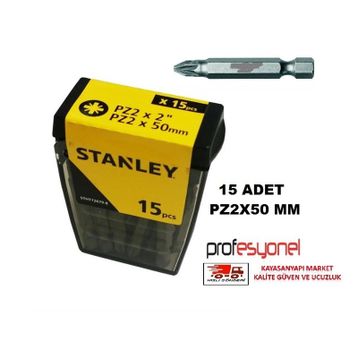 Stanley STHT726798L 15 Adet PZ2 Vidalama Uç Seti