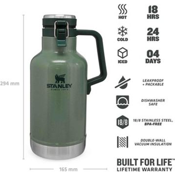 Stanley The Easy Pour Growler 1.9 L Asker Yeşili Termos