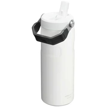 Stanley The IceFlow Flip Straw 2.0 Beyaz-Siyah 0.47 lt Pipetli Termos
