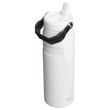 Stanley The IceFlow Flip Straw 2.0 Beyaz-Siyah 0.7 lt Pipetli Termos