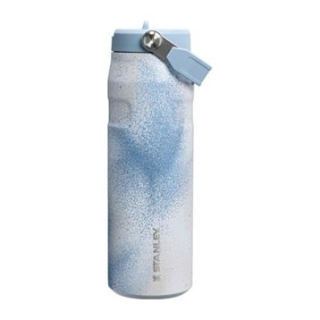 Stanley The Iceflow Flip Straw 2.0 Slate Blue Techgrain 1.06 lt Pipetli Termos Bardak