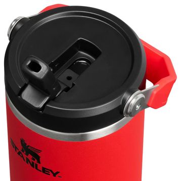 Stanley The Iceflow Flip Straw Kırmızı 0.60 lt Pipetli Termos Bardak
