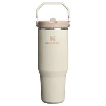 Stanley The IceFlow Flip Straw Krem 0.89 lt Pipetli Termos