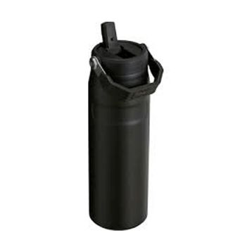 Stanley The IceFlow Flip Straw Lid 2.0 Siyah 1.6 lt Pipetli Termos