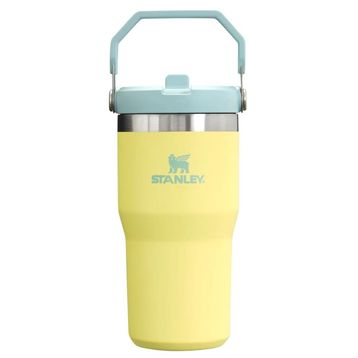 Stanley The Iceflow Flip Straw Sarı 0.60 lt Pipetli Termos Bardak