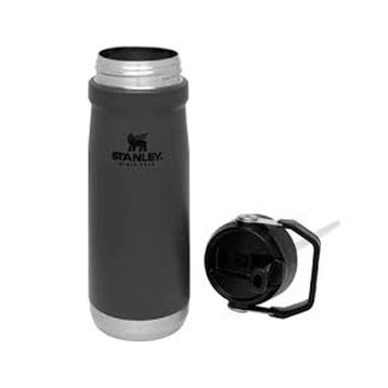 Stanley The Iceflow Flip Straw Water Bottle 0.5 lt Füme Pipetli Termos