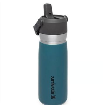 Stanley The Iceflow Pipetli Paslanmaz Çelik 0.65 lt Mavi Soğuk Su Termosu