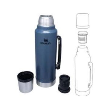 Stanley The Legendary Hammertone Lake 1 lt Mavi Klasik Termos