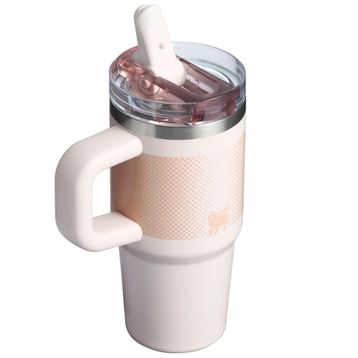 Stanley The Quencher Protour Flip Straw Tumbler 0.41 lt Açık Pembe Fade Sızdırmaz Pipetli Termos