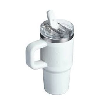Stanley The Quencher Protour Flip Straw Tumbler 0.41 lt Beyaz Fade Sızdırmaz Pipetli Termos