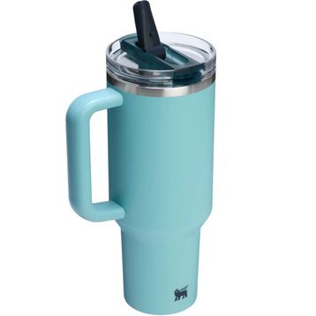 Stanley The Quencher Protour Flip Straw Tumbler 1.18 lt Agave Turkuaz Mavi Sızdırmaz Pipetli Termos
