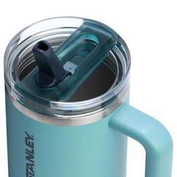 Stanley The Quencher Protour Flip Straw Tumbler 1.18 lt Agave Turkuaz Mavi Sızdırmaz Pipetli Termos