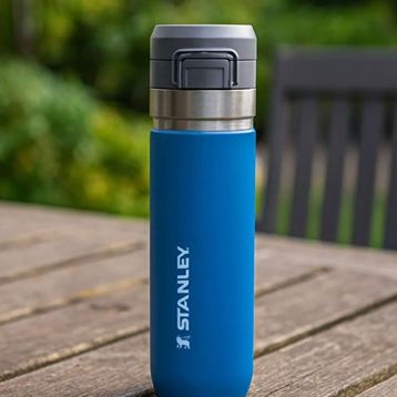 Stanley The Quick Flip Paslanmaz Çelik 0.70 lt Mavi Soğuk Su Termos