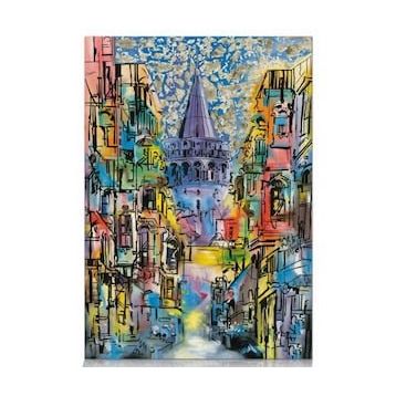 Star 1000 Parça Galata Kulesi Puzzle Altın Varaklı Puzzle