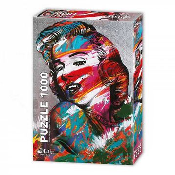 Star 1000 Parça Marilyn Gülüşü Puzzle