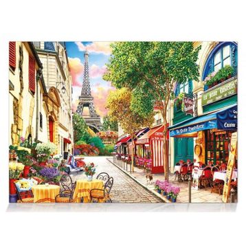 Star 1000 Parça Pariste Bir Küçük Sokak Puzzle