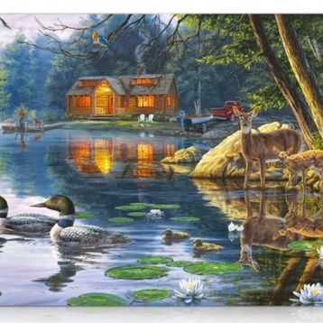 Star 1000 Parça Yankı Koyu Puzzle