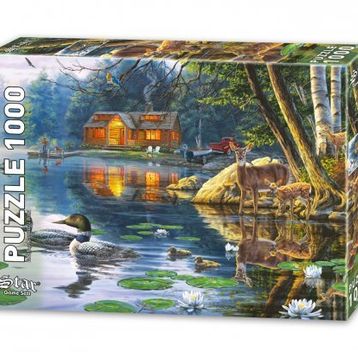 Star 1000 Parça Yankı Koyu Puzzle