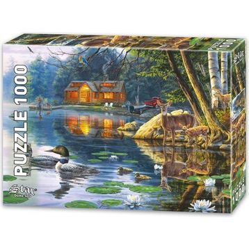 Star 1000 Parça Yankı Koyu Puzzle