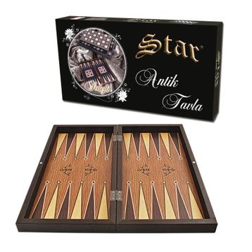 Star 1021347 Polyester Antik Meşe Tavla