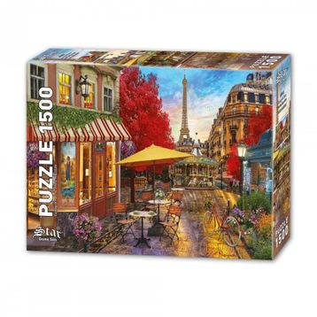Star 1500 Parça Paris'te Akşamüstü Puzzle