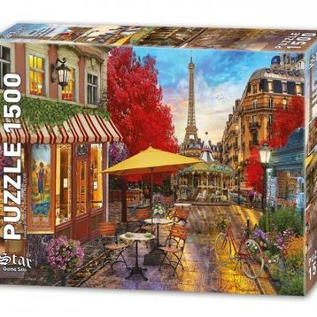 Star 1500 Parça Paris'te Akşamüstü Puzzle