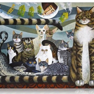 Star 500 Parça Kedi Ailesi Puzzle