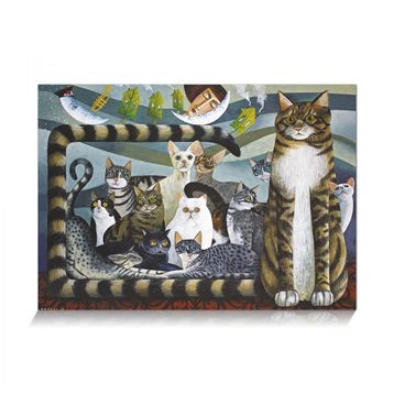 Star 500 Parça Kedi Ailesi Puzzle