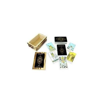 Star Ahşap Kutulu Tarot Kartı