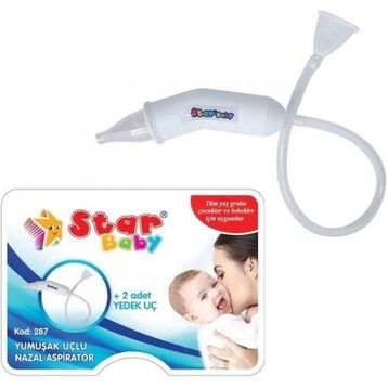 Star Baby 287 2 Yedek ve Nazal Burun Aspiratörü