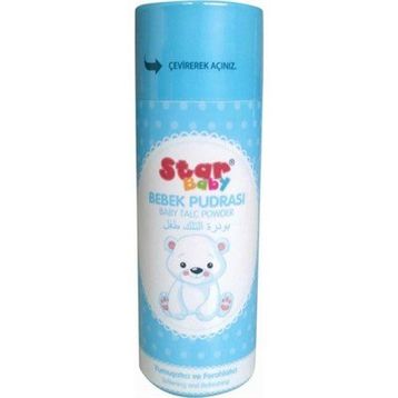 Star Baby 8690267502267 Mavi 100 gr Erkek Bebek Pudrası