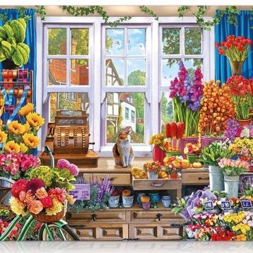 Star Çiçekci 1500 Parça Puzzle