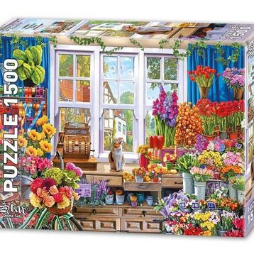 Star Çiçekci 1500 Parça Puzzle