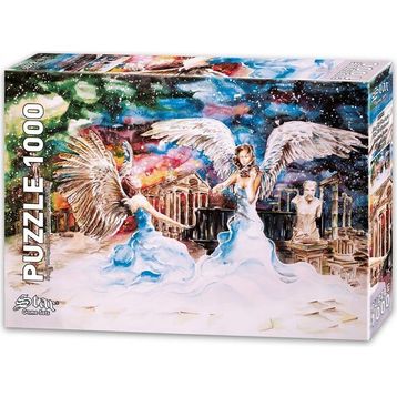 Star Meleklerin Şarkısı Yaşlı Balıkçı 1000 Parça Puzzle