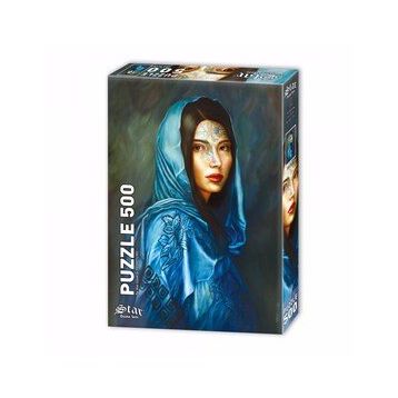 Star Oyun Aletleri 1100592 Mavi Zambak 500 Parça Puzzle