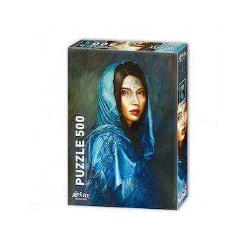 Star Oyun Aletleri 1100592 Mavi Zambak 500 Parça Puzzle
