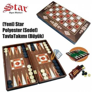 Star Polyester Sedef Büyük Boy Tavla