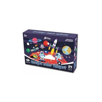 Star Preschool Uzayda Neler Oluyor Eğitici Puzzle