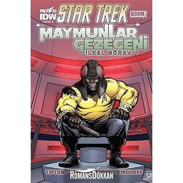 Star Trek Maymunlar Gezegeni - Kapak C - Scott Tipton David Tipton Rachael Stott Charlie Kirchoff